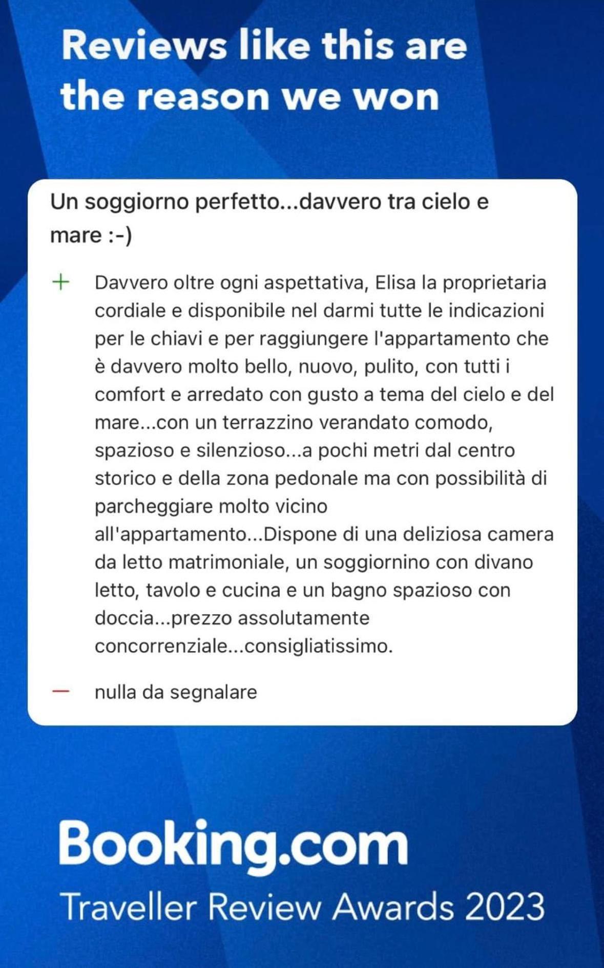 Appartamenti Tra Cielo E Mare 皮昂比诺 外观 照片